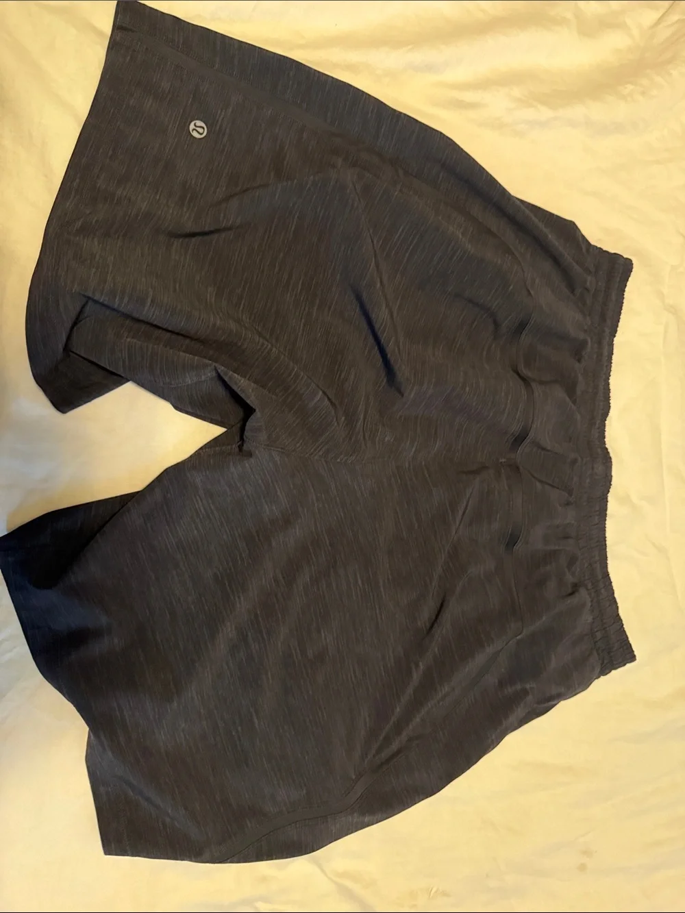 Lululemon Men’s Pace Breaker Linerless 9 inch Black Shorts XL